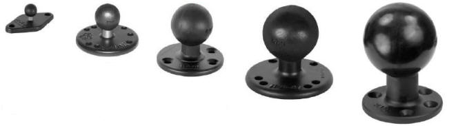 Unique Micro Design - RAM - Ball Mounting <br>Indent (Supply to Order)